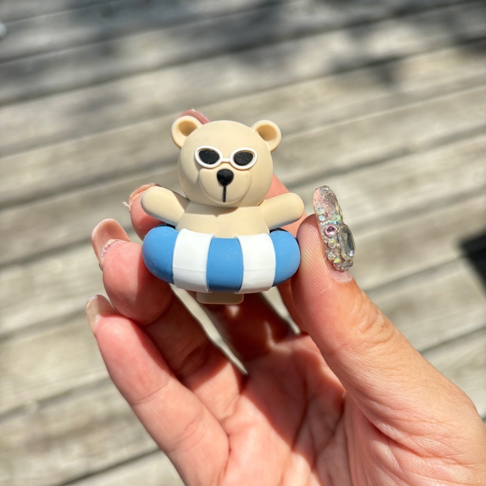 Starbucks Bearista summer floating Bear Stopper